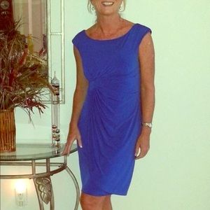Beautiful Royal Blue Knee length dress